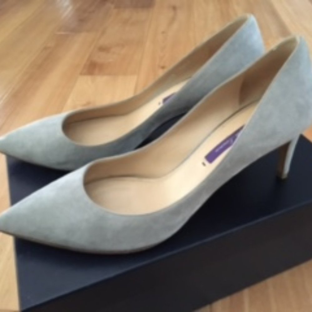Ralph Lauren Purple Label Dinah point-toe pumps size 7.5 B  (38.5 Europe… - Picture 2 of 15